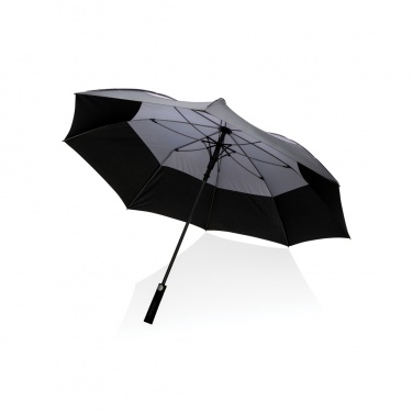 Logo trade promotional product photo of: 27" Impact AWARE™ RPET 190T auto open stormproof umbrella